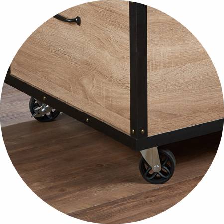 A kerekek számának növekedése megkönnyíti az asztal mozgatását.